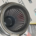 Фильтр воздушный нулевого сопротивления AEM 21-204DK сухого типа 89 мм