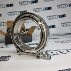 Хомут V-band c фланцами 89мм  3.5" нержавейка 