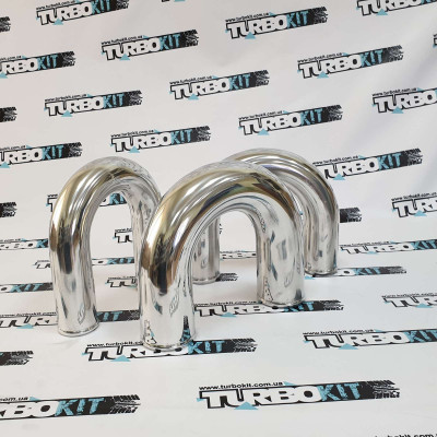 Алюминиевый пайпинг 180 градусов 2.25" 57 мм Pipe