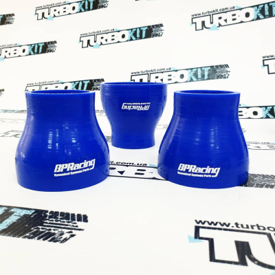 Силиконовый патрубок переход прямой 2"/2,5" ( 51/63 мм)